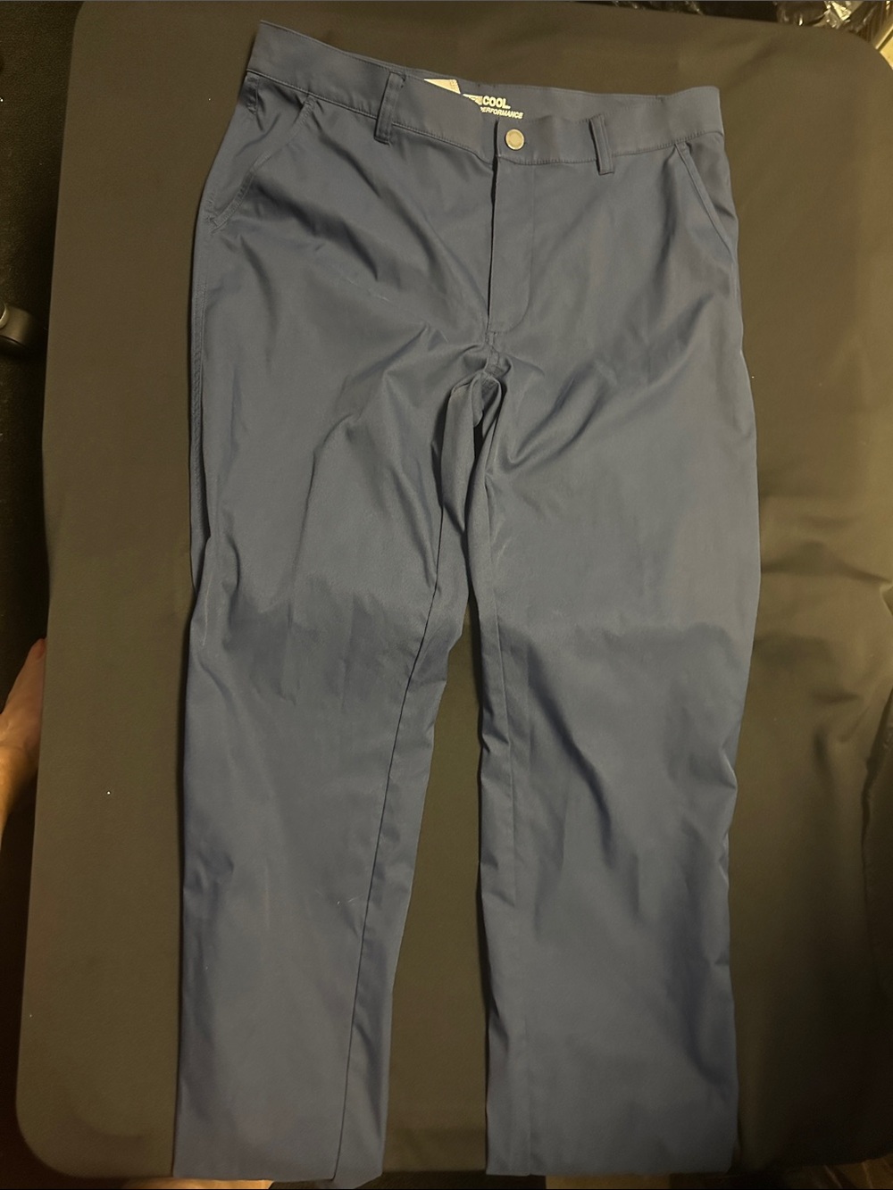 Men's Performance Chinos in Navy Blue 32 degree cool 34 x 34